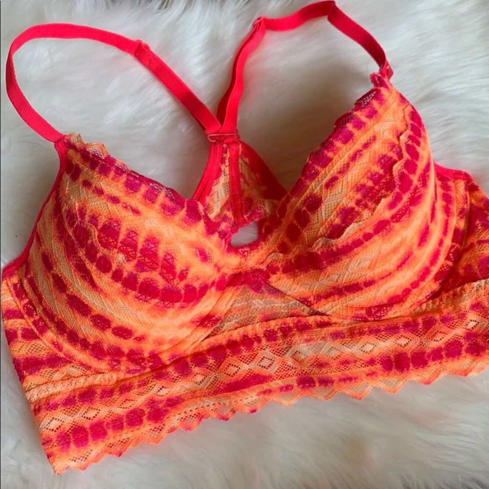 Pink bra